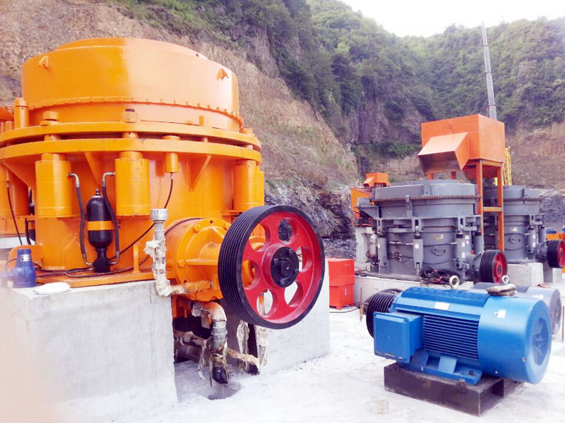 Compound cone crusher